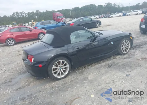 2007 BMW Z4 3.0I from USA, damaged, VIN 4USBU33597LW60451